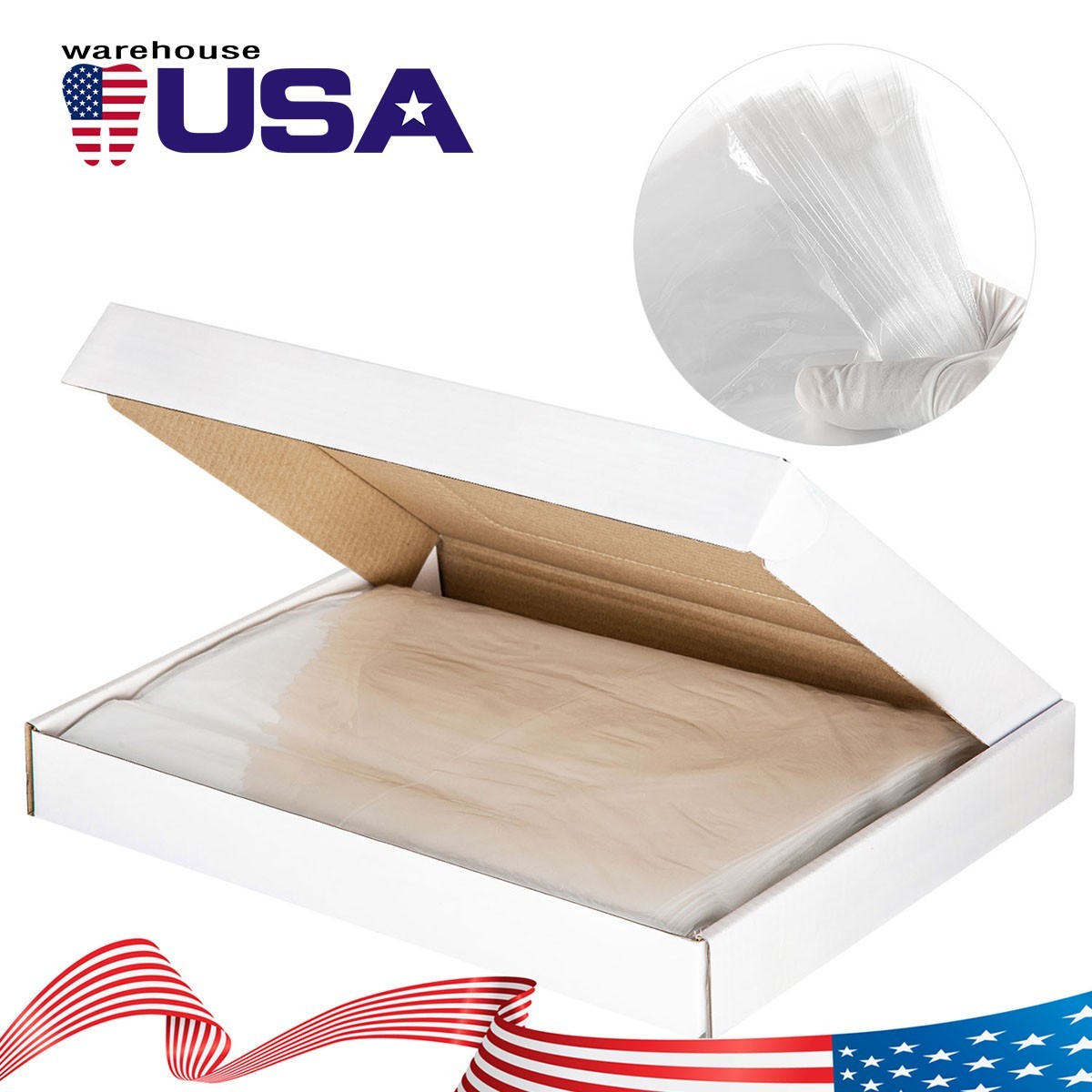 200pc Dental Unit Chair Disposable Sleeves Cover Half Protective 32″ x 32″ Large