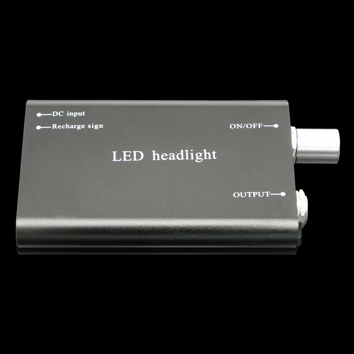 Portable Black LED Head Light Lamp With Clip for Dental Surgical Loupes USB Type