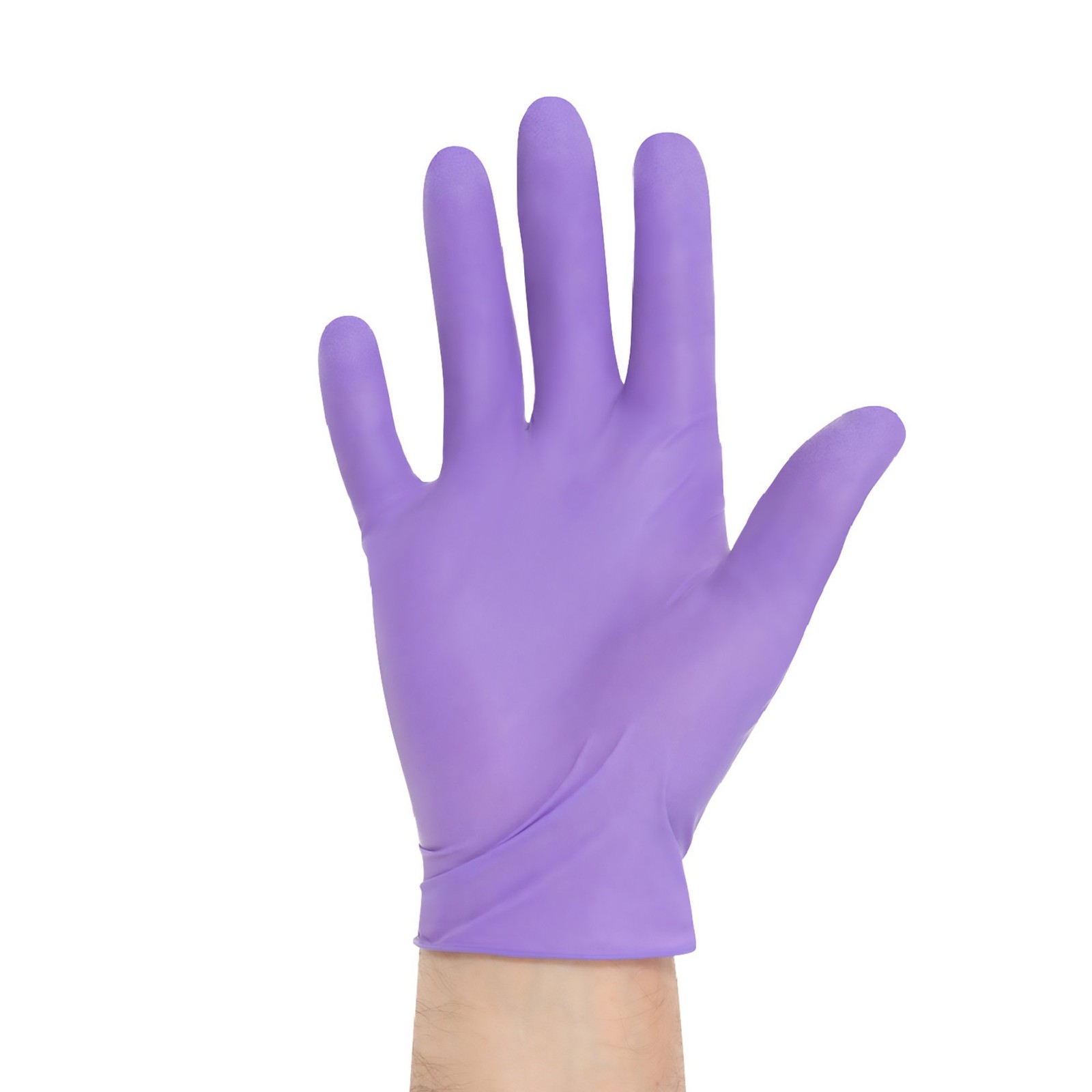 Purple Nitrile-Xtra™ Extended Cuff Length Exam Glove, Medium-Case of 500