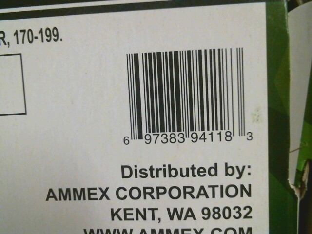 Ammex 94118, Industrial Blue Nitrile Gloves, XL, Box of 100, FREE SHIPPING