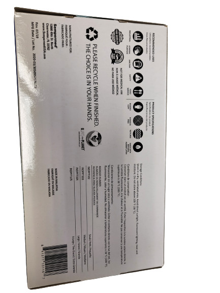 SemperGuard 4.5mil thick Latex Gloves, Disposable, PF – 50 or 100 count✔