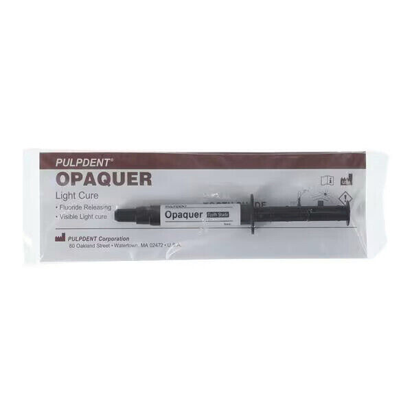 Opaquer Tooth Colored / Near Wgite Light Cure 3 mL Syringe Ea Opaquer OP1 OP2
