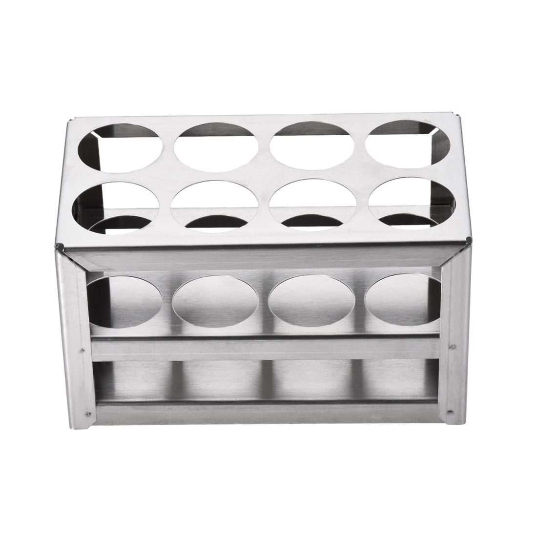 8 Hole 3 Layer Test Tube Holder Lab Stand Rack Stainless Steel