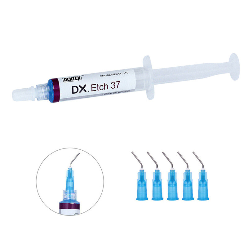 Incisione dentale dell’acido 37% Silica Blue Gel per adesivo & resina DENTEX