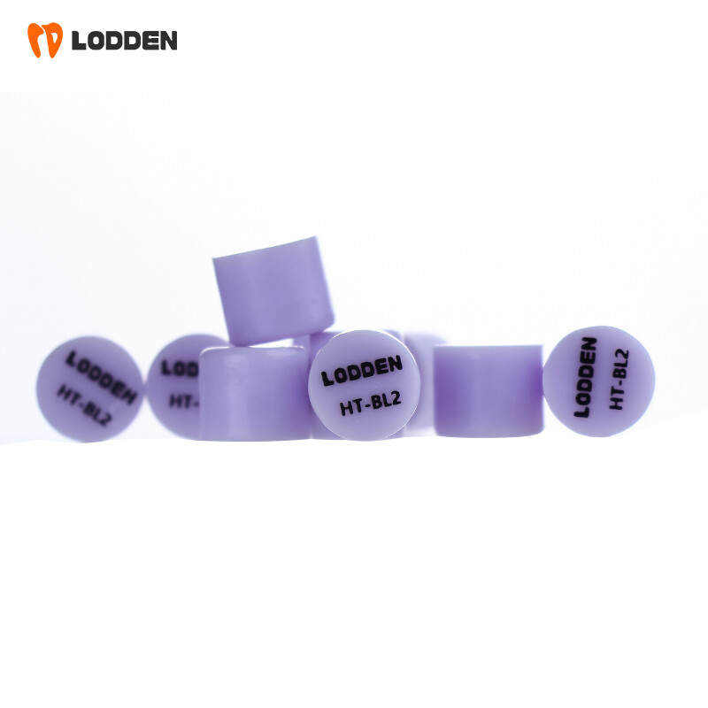 10pcs Dental Glass Ceramic Lithium Disilicate (LS2) IPS Emax Press Ingots