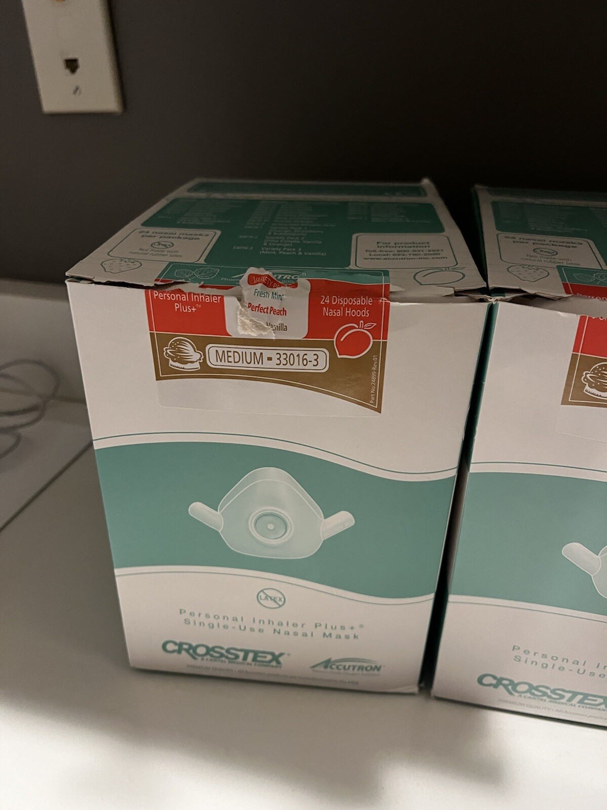 Crosstex Personal Plus + Single-use Nasal Mask