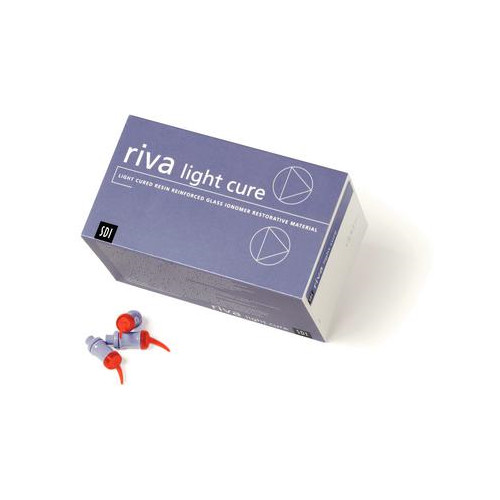 SDI 8700002 Riva LC Glass Ionomer Restorative Material A2 50/Pk EXP Feb 2027