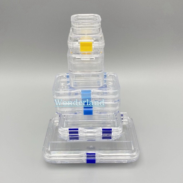 10X Dental Storage Box Veneer Boxes Membrane Jewelry Holder Crowns Cases USA