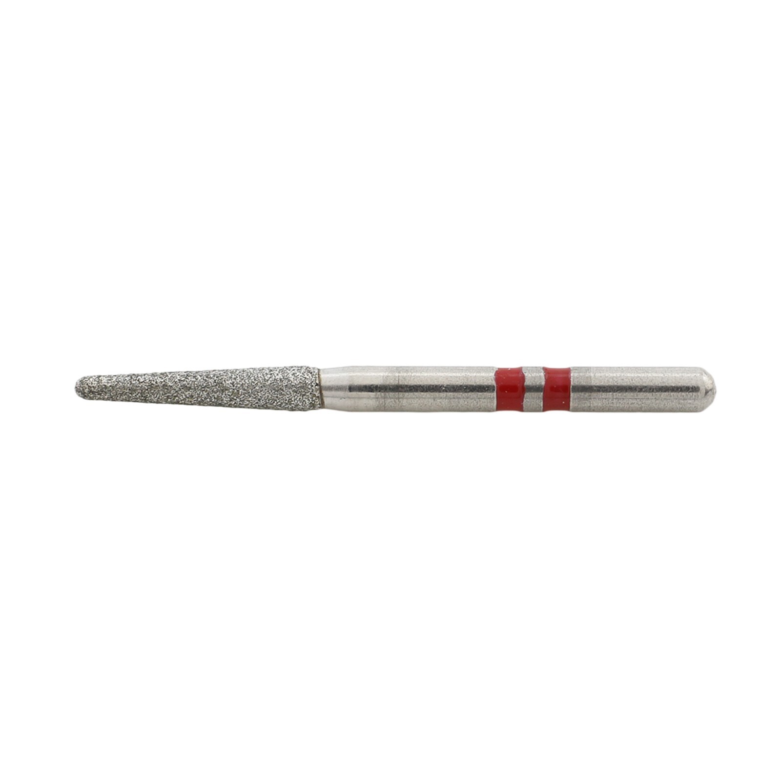Dental Zirconia Diamond Burs Z856/016 Fine FG Bur Round End Taper High Speed Red
