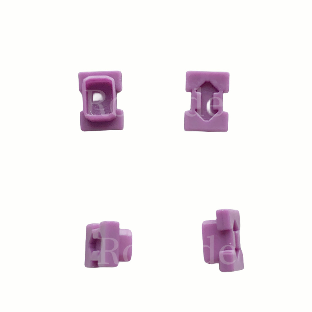 Dental Caps Close Red Plastic Cap Closed Tray Impression Coping RN/RC/NC