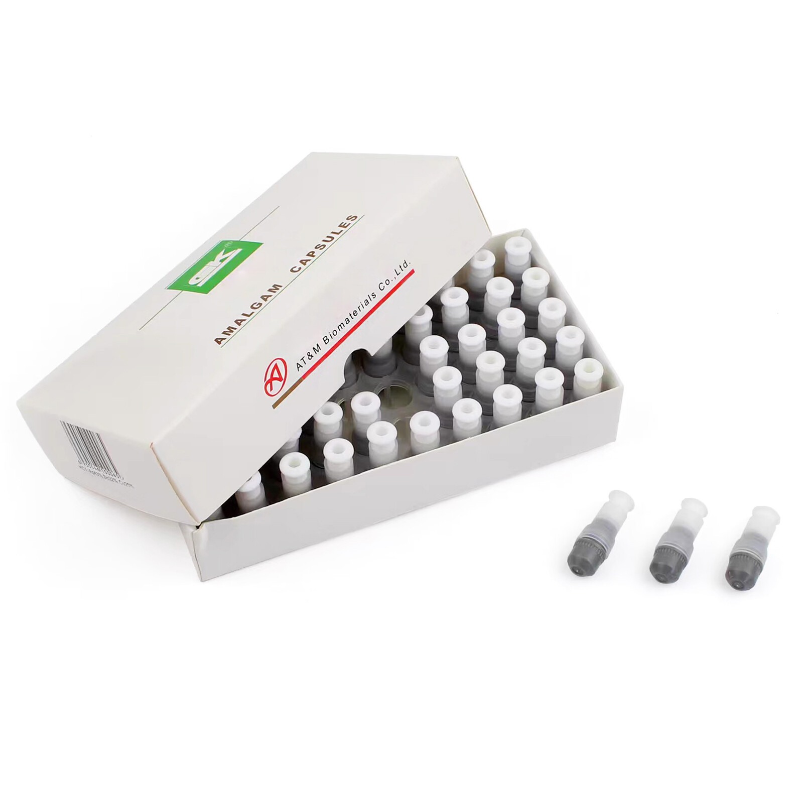 50 Capsule Amalgam Dental Alloy Spill Regular Set 400mg/ 600mg/ 800mg Zinc Free