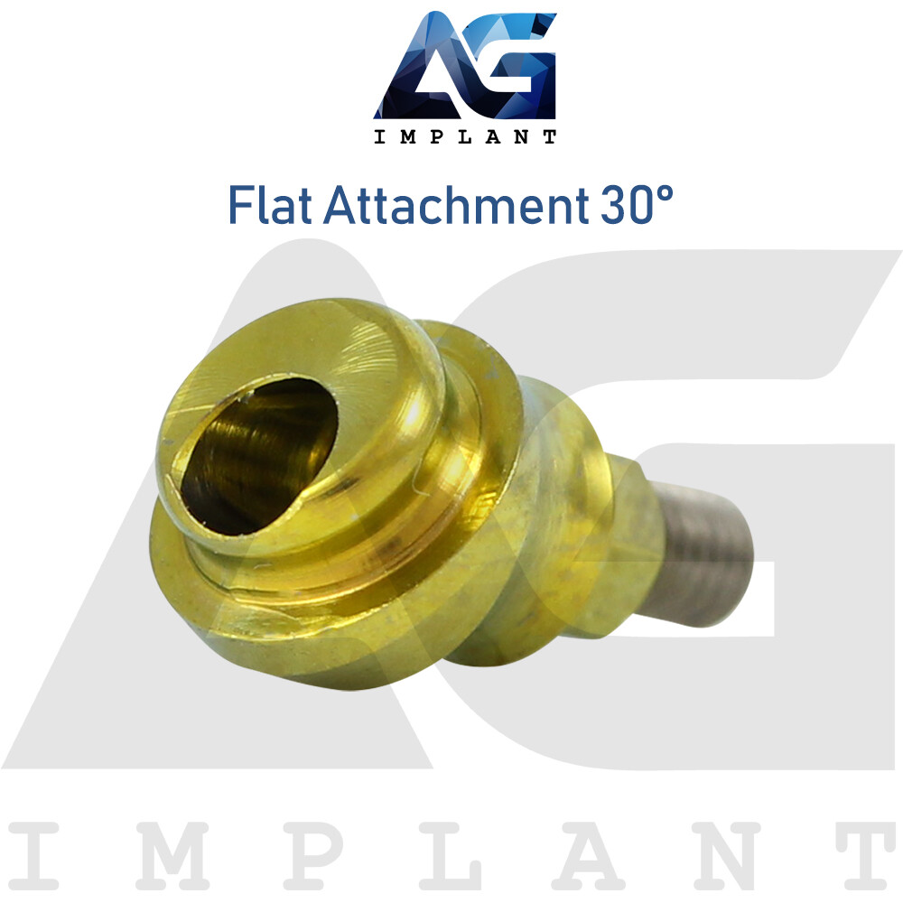 5 Angled 30° Flat Attachment Titanium Prosthetic System Narrow Platform (NP)