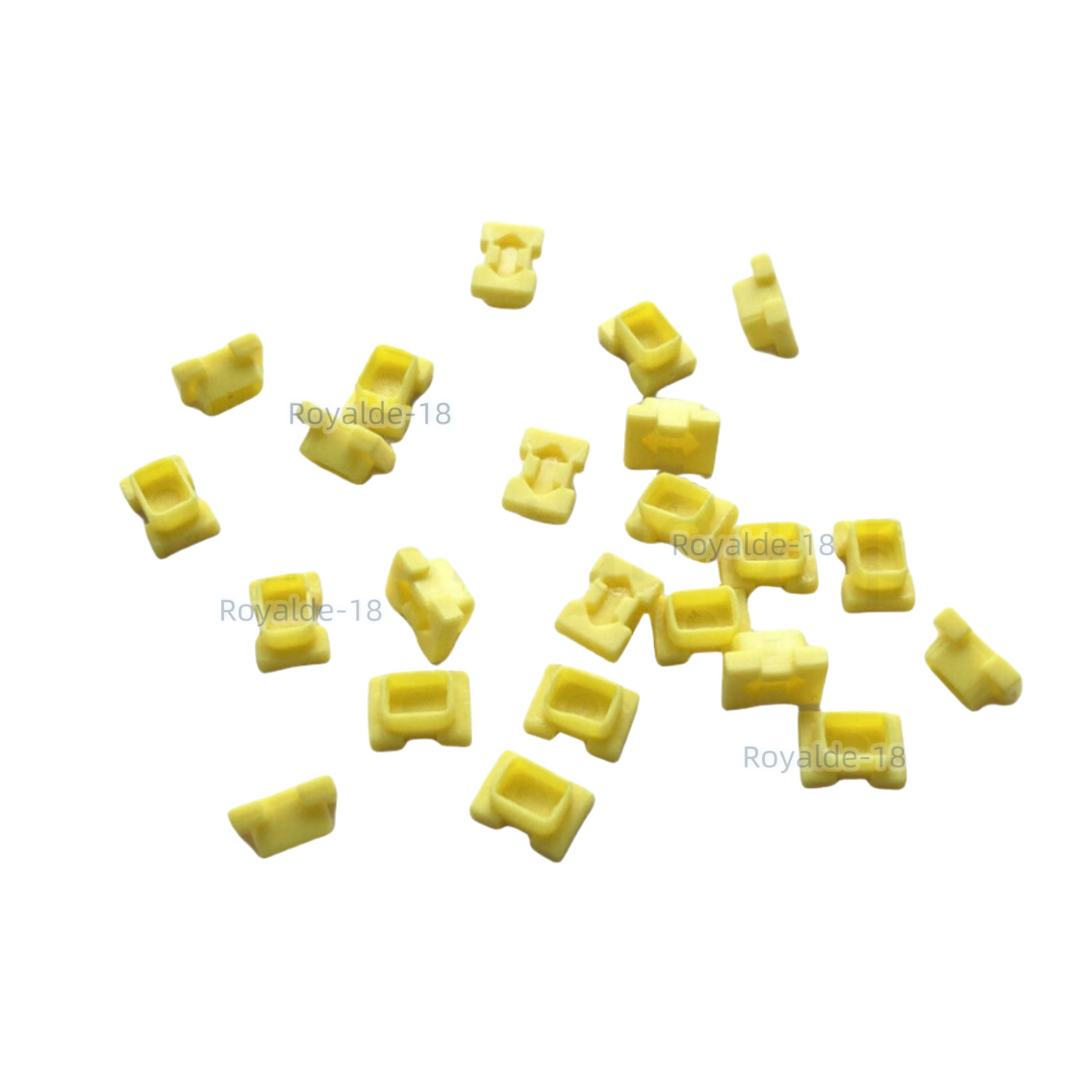 Dental Caps Close Red Plastic Cap Closed Tray Impression Coping RN/RC/NC