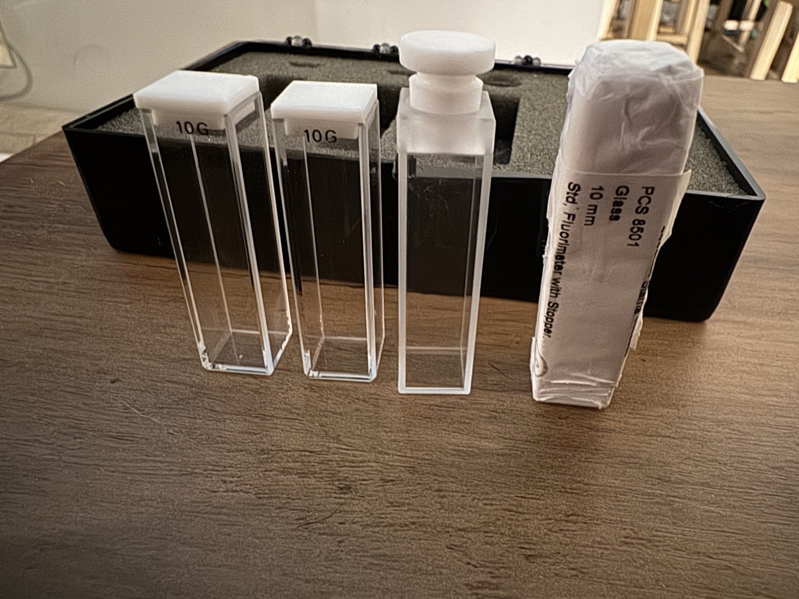 Malvern 12mm Glass cell (PCS1115) and PCS8501 12mm Glass Cells