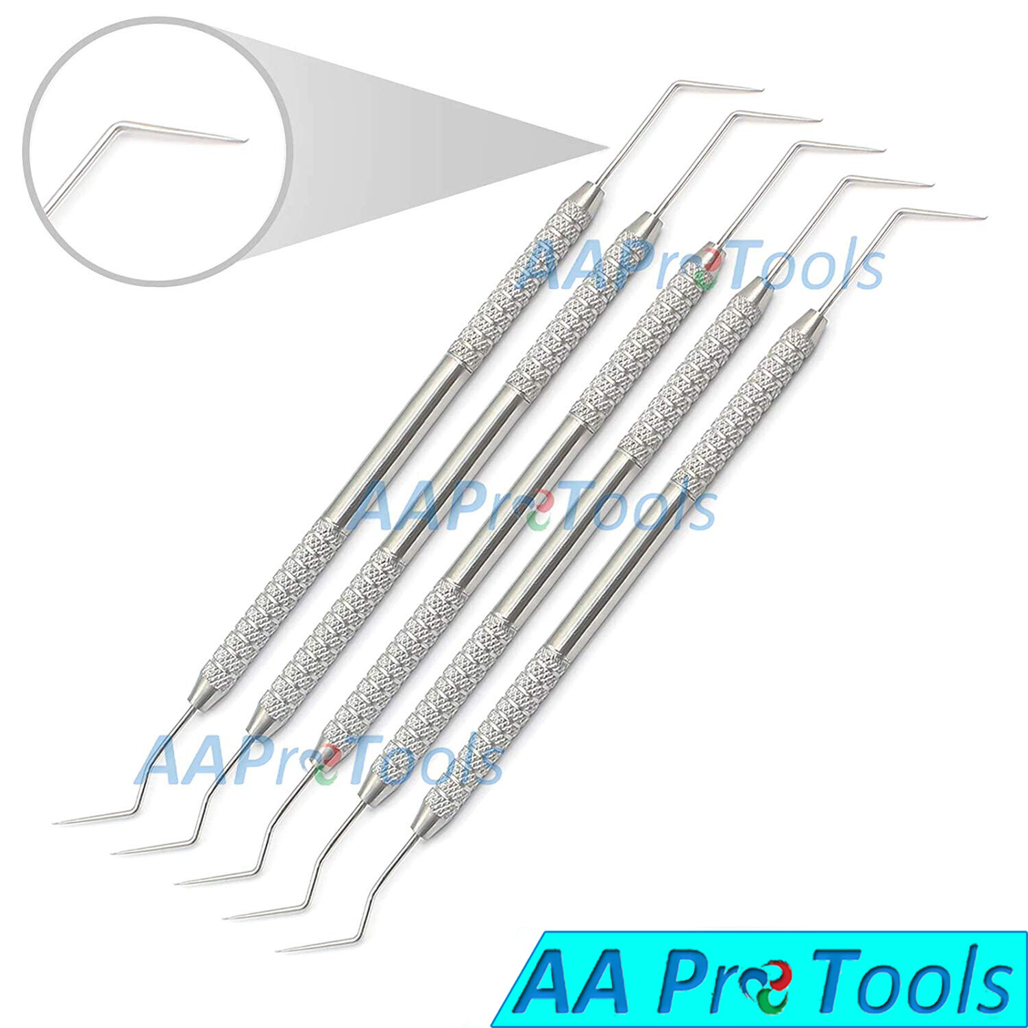 5 Pcs Explorer DG 16 Probe Endodontic Diagnostic Explorers Dental Instruments CE