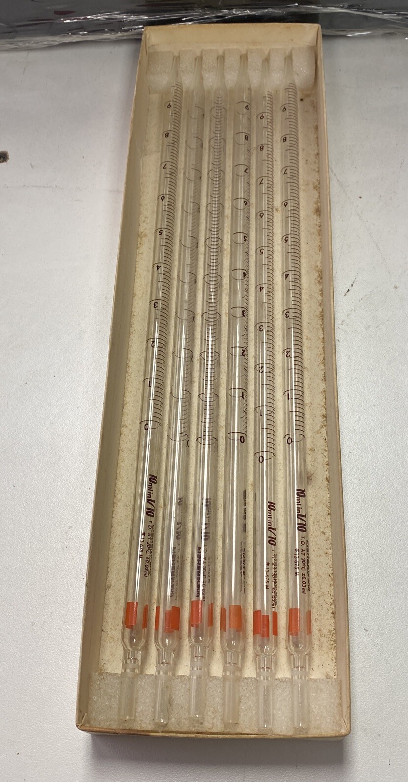 Serological Pipet 200 Count 10ml In 1/10 6 Included