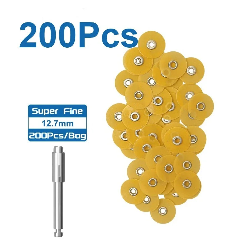 Dental Finishing Polishing Discs Soflex Flexi Disc wHolding Rod Mandrel RA Shank