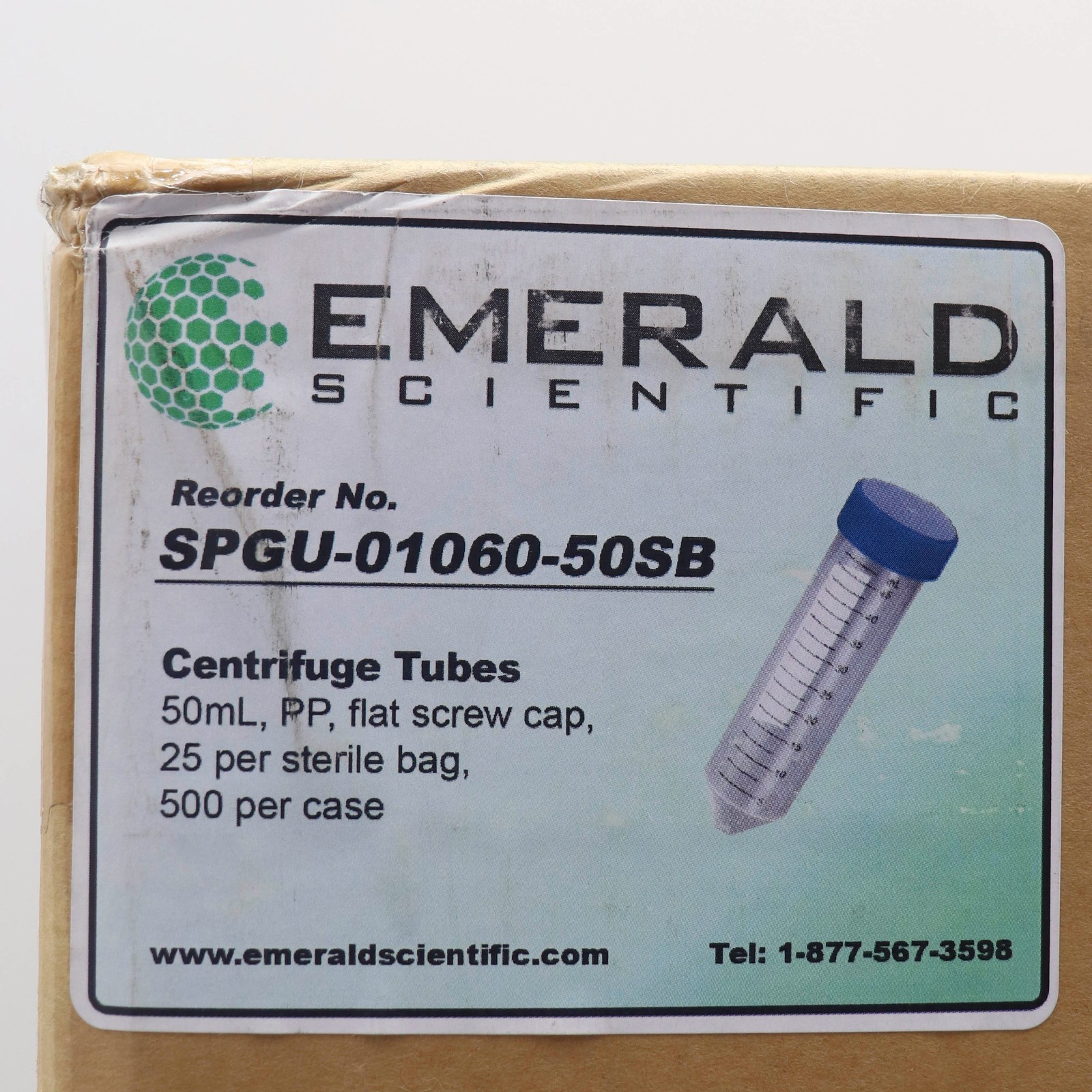 Emerald Scientific Centrifuge Tube 50 ml