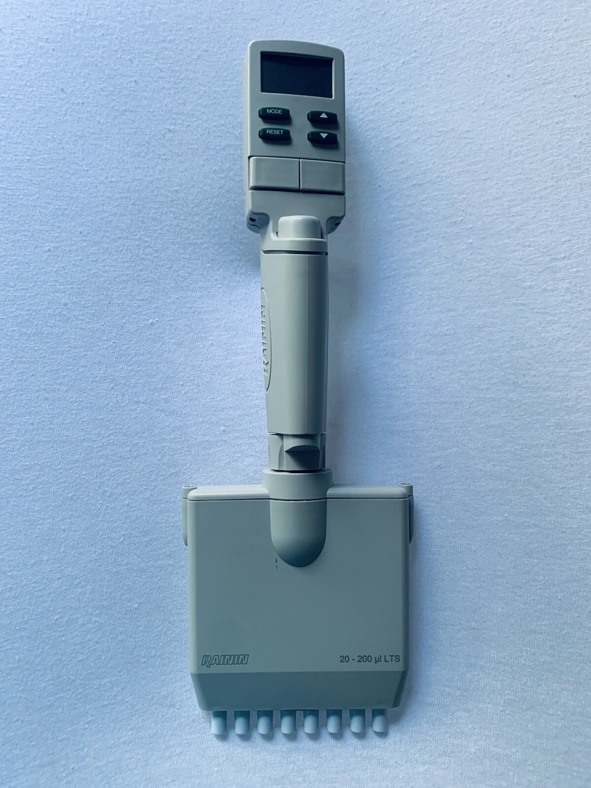 Rainin EDP 3 ~ 8-Channel Electronic Pipette Pipetter ~ 20-200 uL LTS