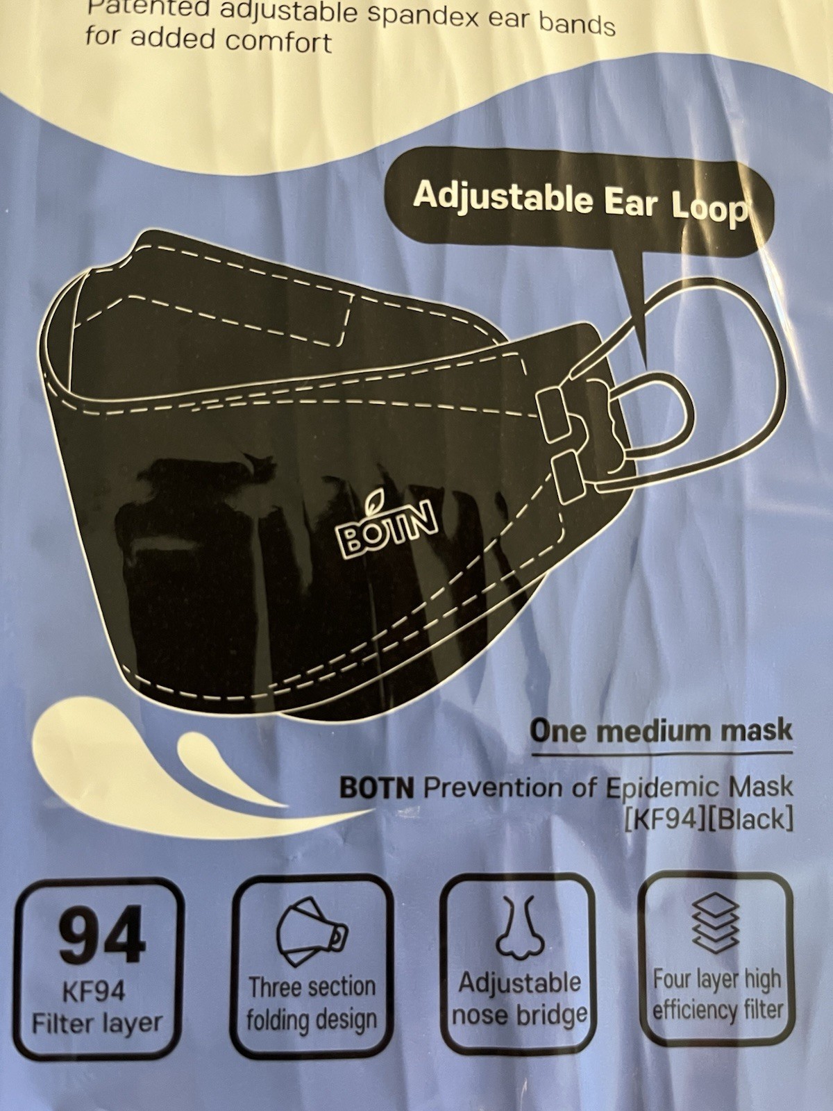 16 Particulate Disposable Respirators (Medium) KF94