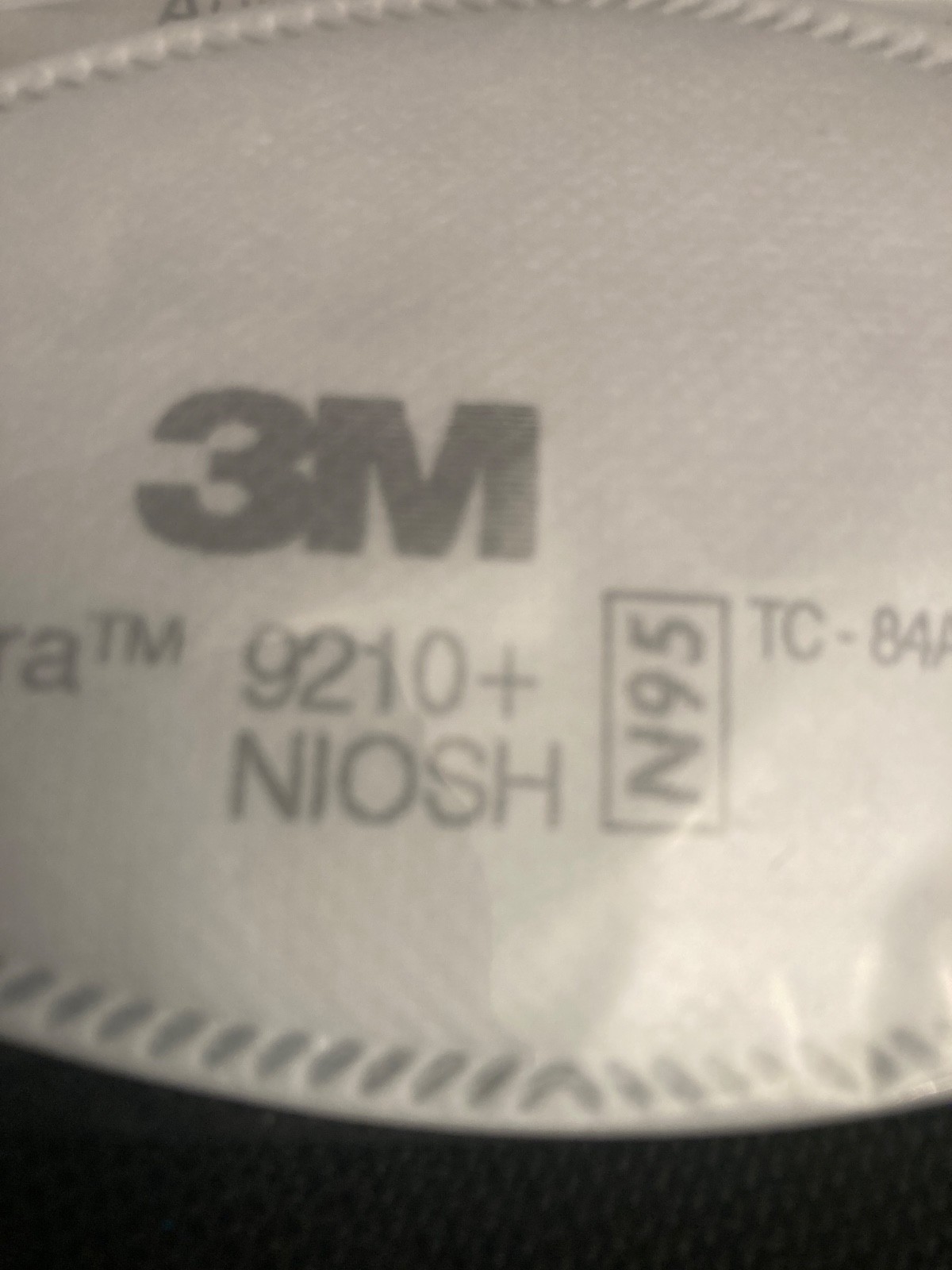NEW! Lot of 7, 3M 9210+ Aura N95 Particulate Respirator Face Masks NIOSH