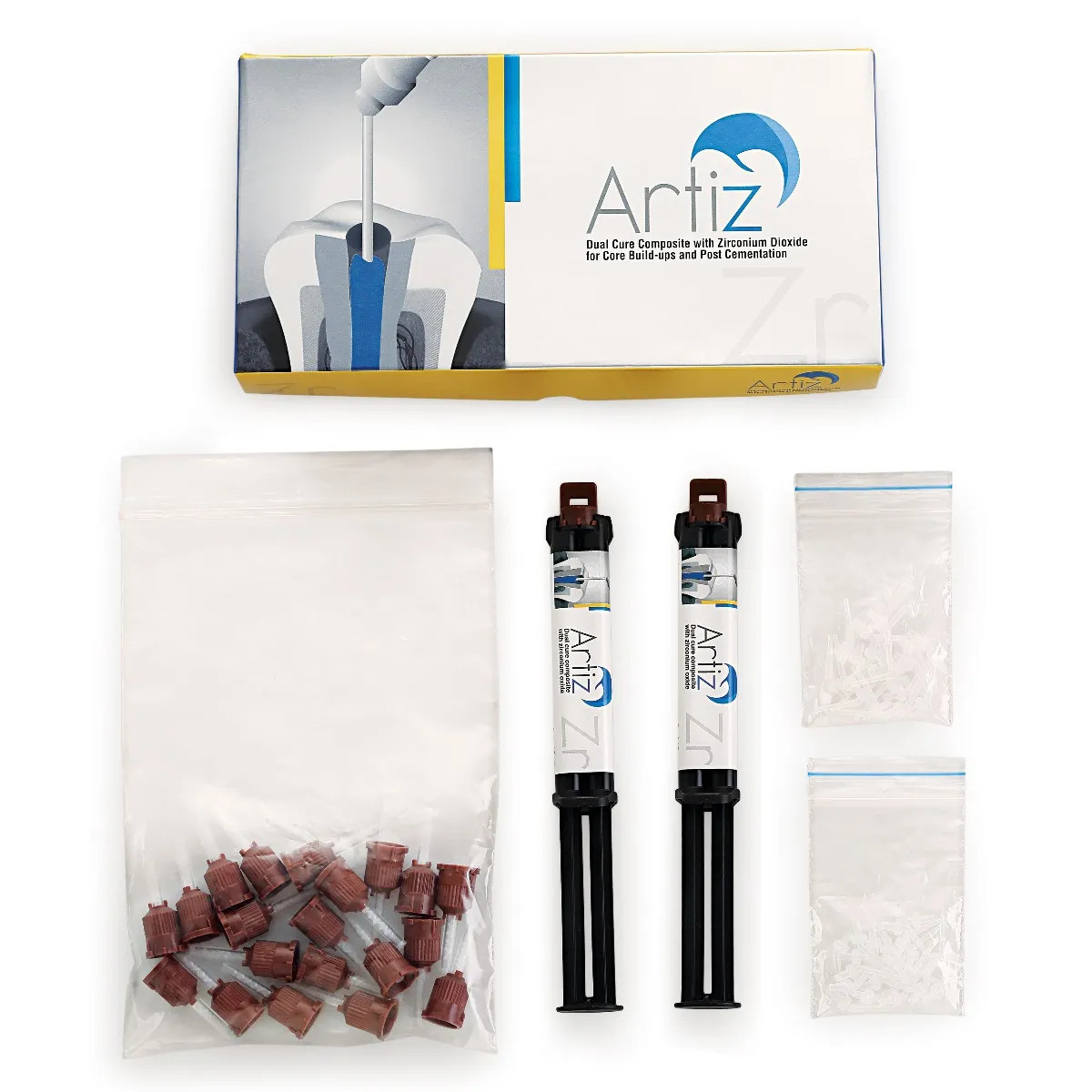 Medicept Artiz Dual-cure composite with for core build-up and post FREE SHIPPING