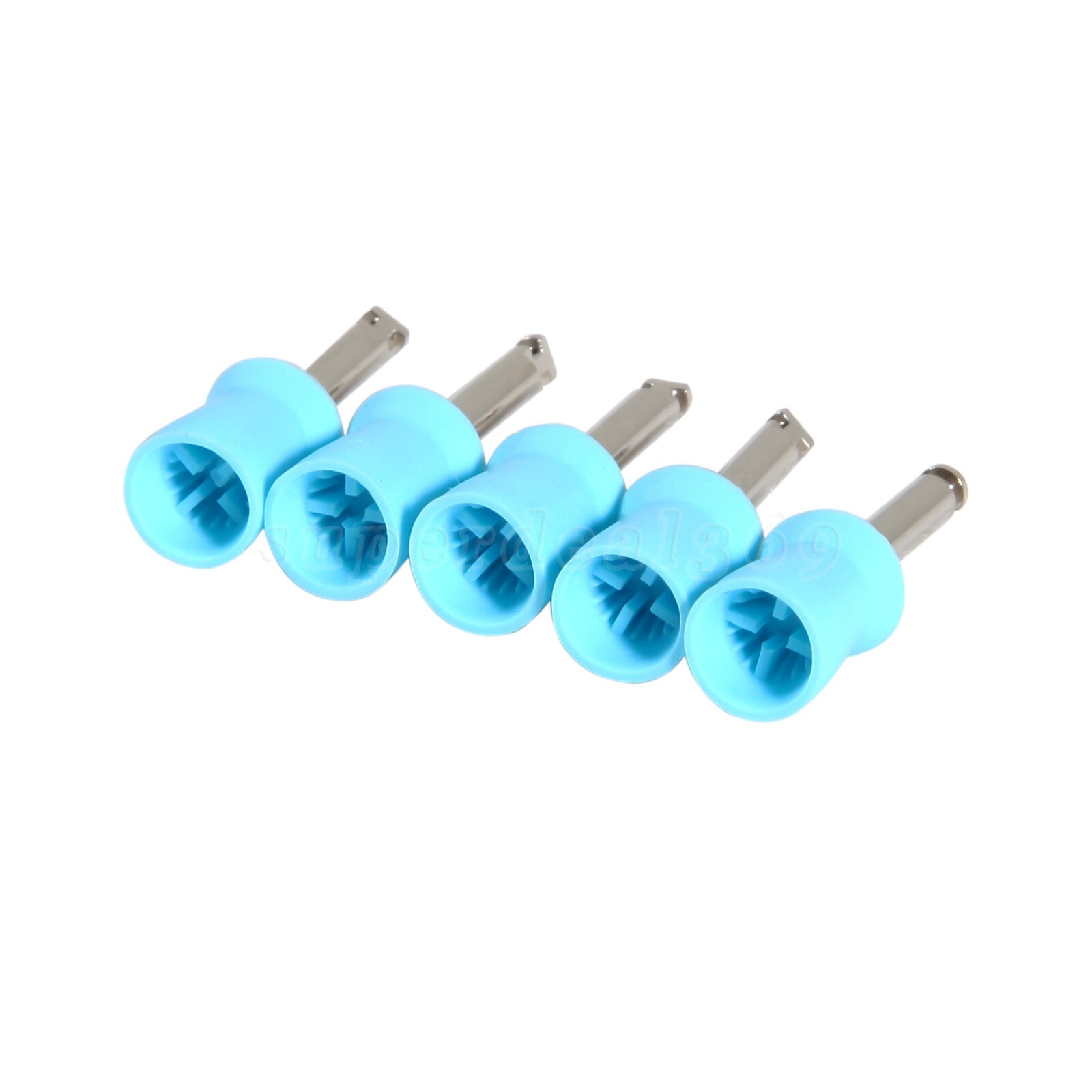 100pcs Dental Polishing Cups Prophy Cup Latch Type Brushes Rubber Blue polish sa