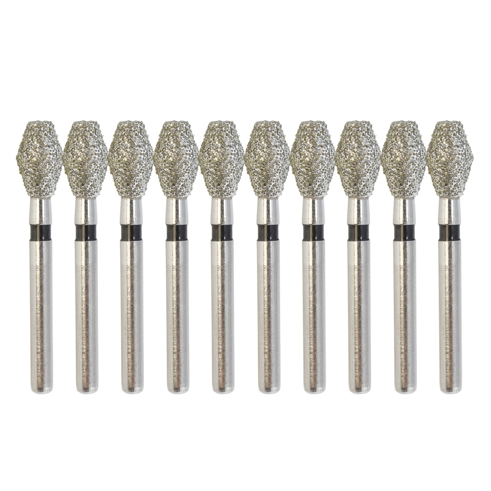 Multi-Use Dental Diamonds FG Burs 811/032SC Super Coarse Barrel Black High Speed