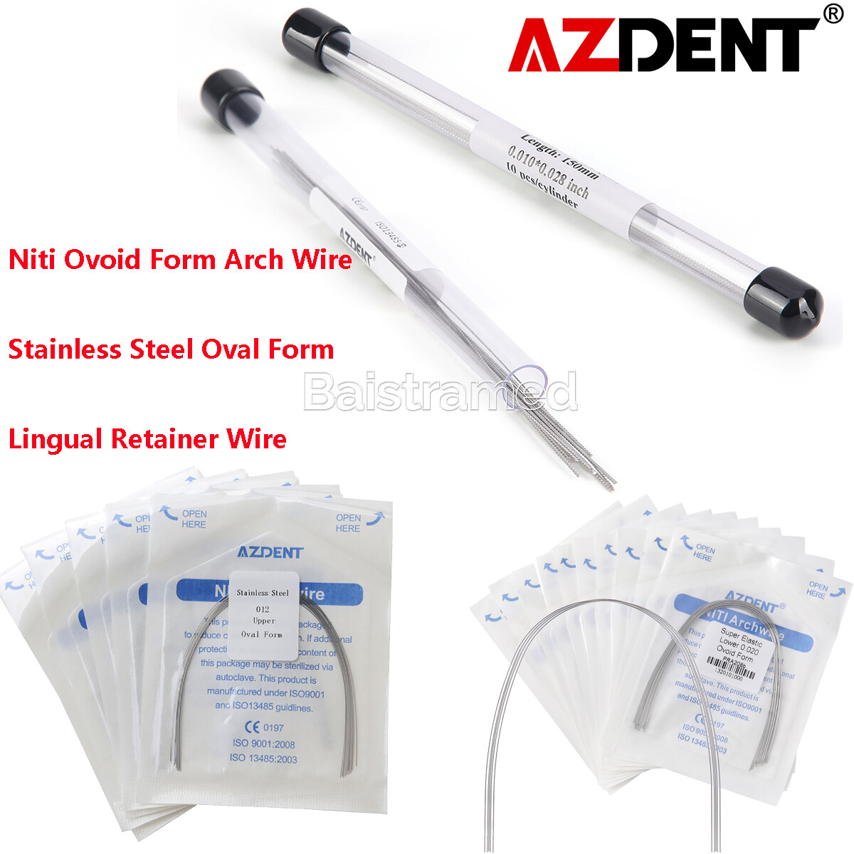 Dental Ortho Arch Wire Super Elastic Niti /Stainless Steel/Lingual Retainer Wire