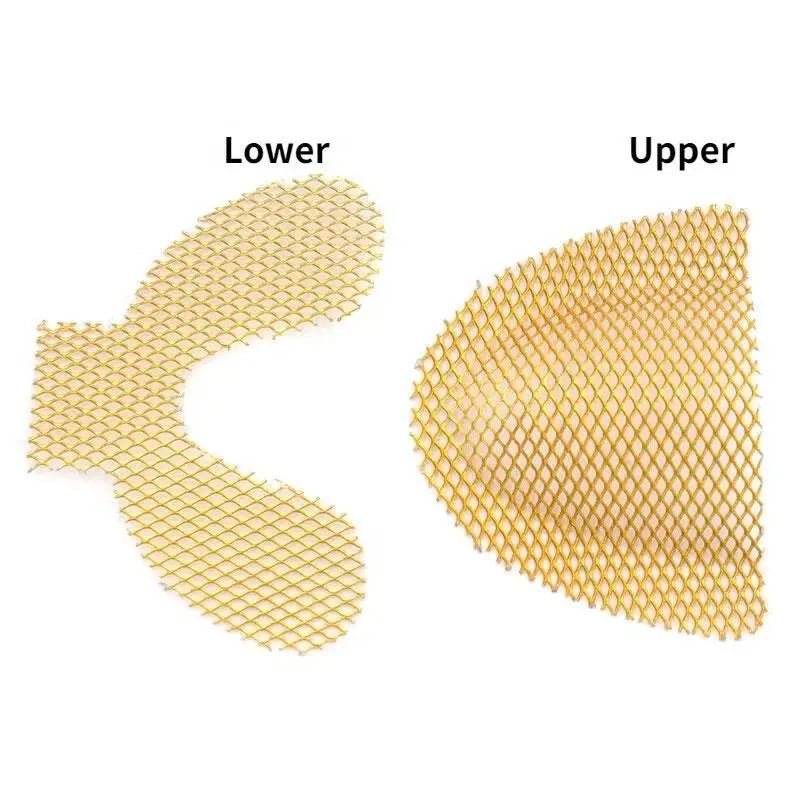 20pcs Dental Lab Grid Strengtheners Reinforcement Mesh Gold Plated Upper Lower
