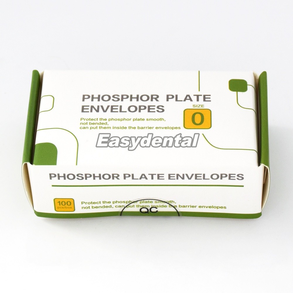 100Pcs Dental Carton Protective Covers Barrier Envelopes Phosphor Plate #0 #1 #2
