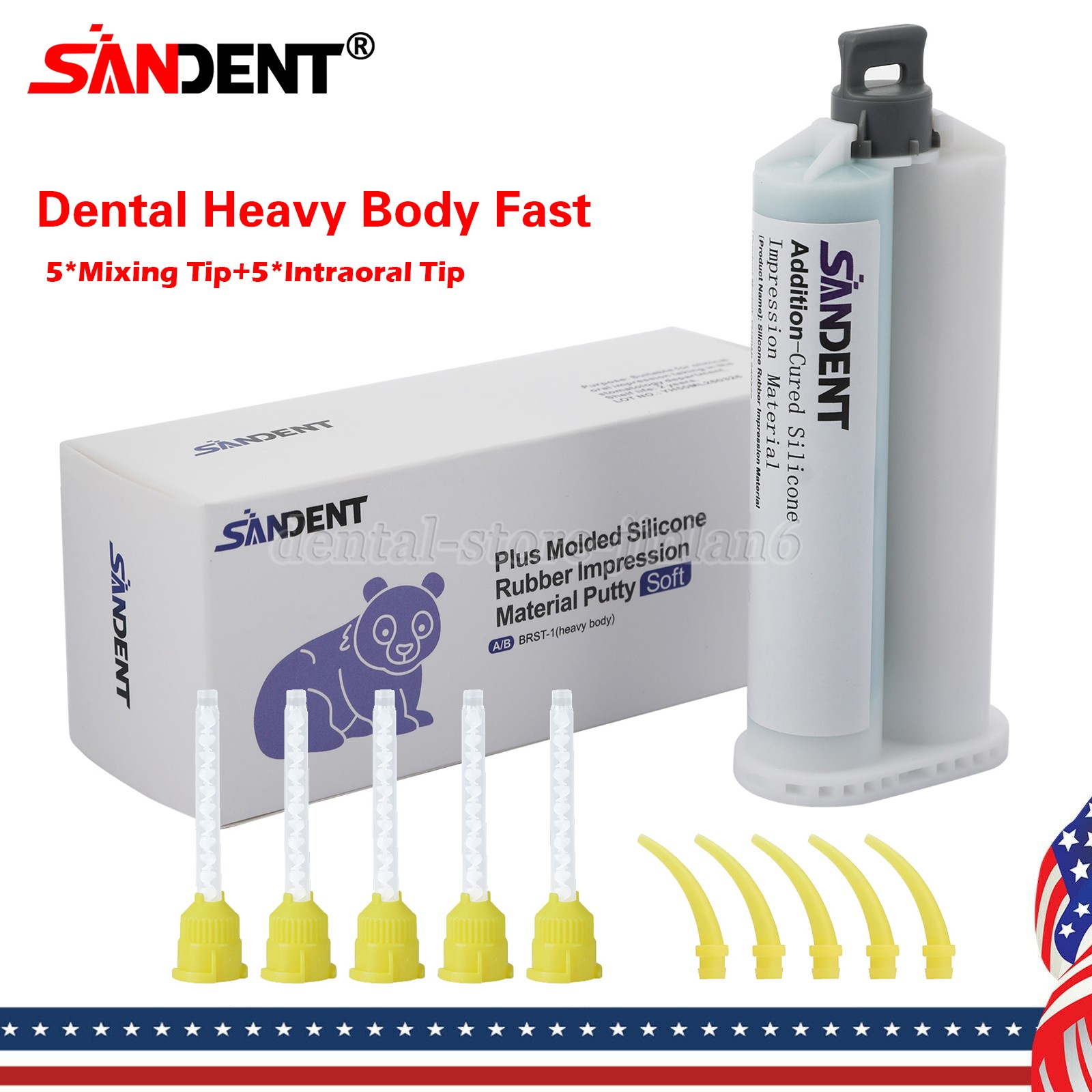 Dental VPS Impression Material Heavy Body Medium Light Fast Set, Made China