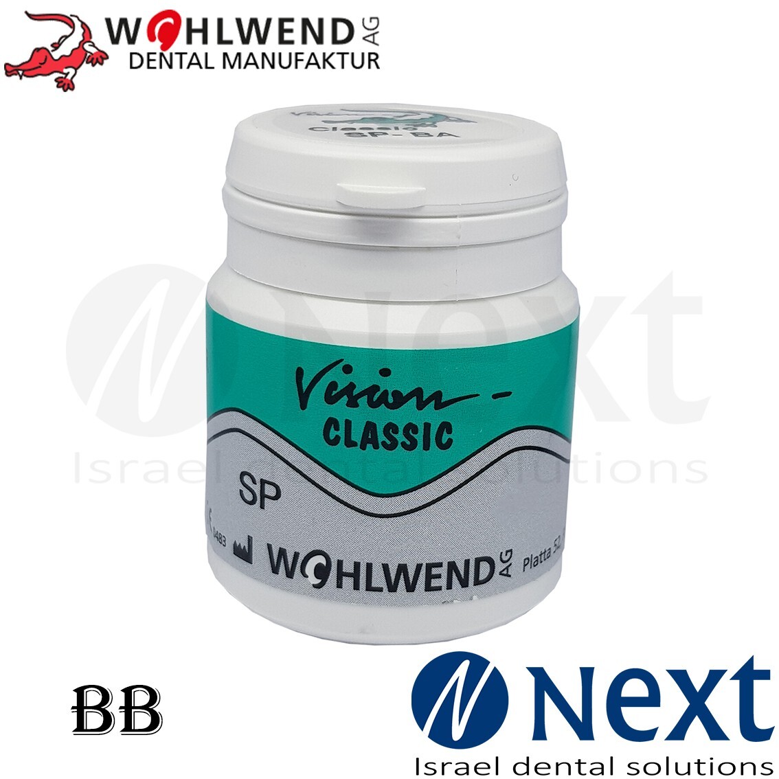 Dental lab ceramic porcelain Vision classic Wohlwend SCHULTER SP 20gr BB