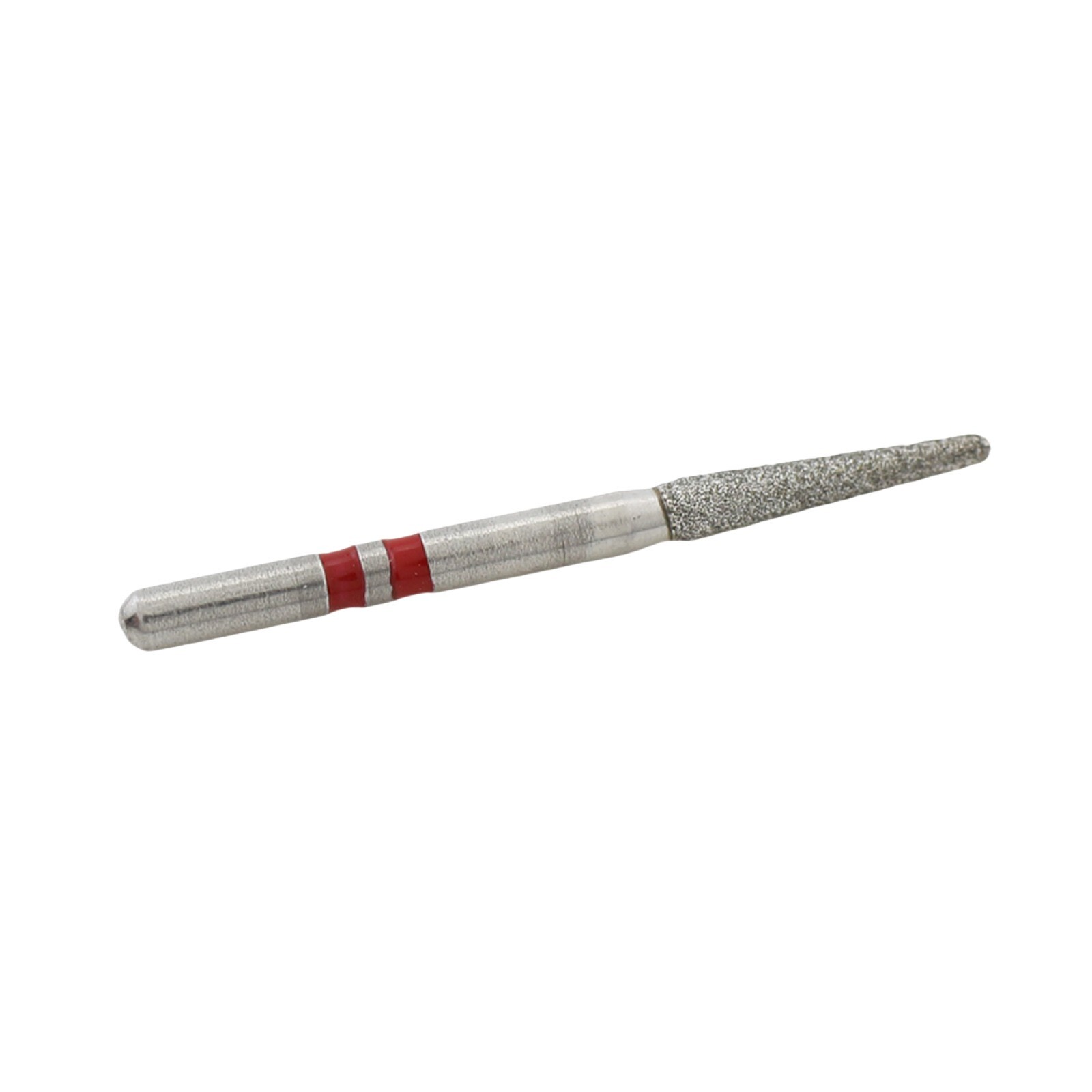 Dental Zirconia Diamond Burs Z856/016 Fine FG Bur Round End Taper High Speed Red