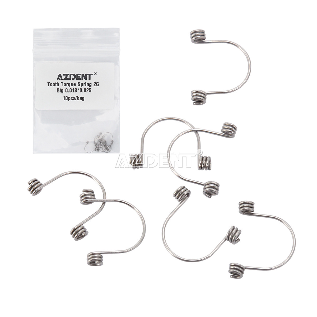 1 Pack Dental Orthodontic Anterior Teeth Torque Rectangular Springs 12 Size