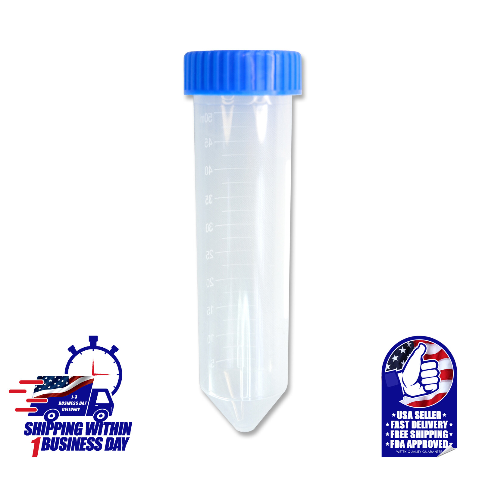 50 ml Centrifuge Tube, Sterile, DNase and RNase Free