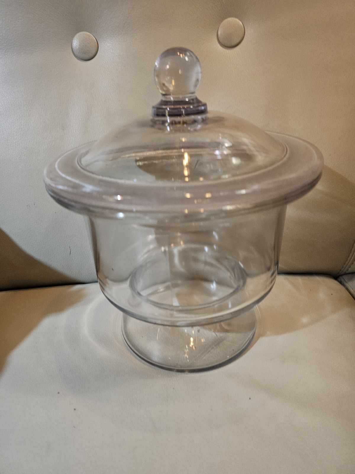 DESICCATOR LABORATORY JAR GROUND RIMS 9.5″× 8″