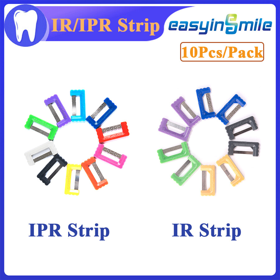 IR/IPR Polishing Strips Dental Ortho Interproximal Serrated Saw Enamel Reduction