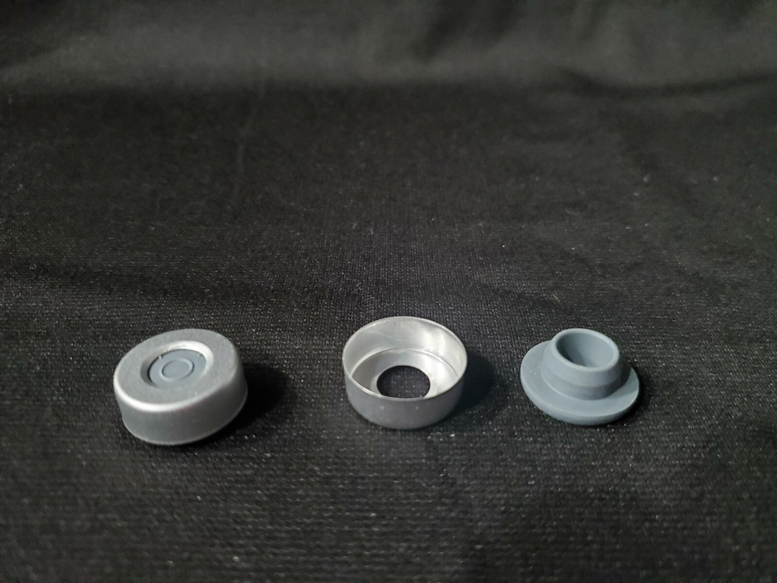 20 ML Clear Vials W/ Caps & Plugs