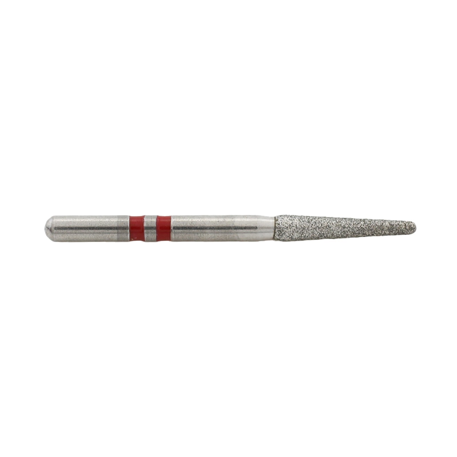 Dental Zirconia Diamond Burs Z856/016 Fine FG Bur Round End Taper High Speed Red