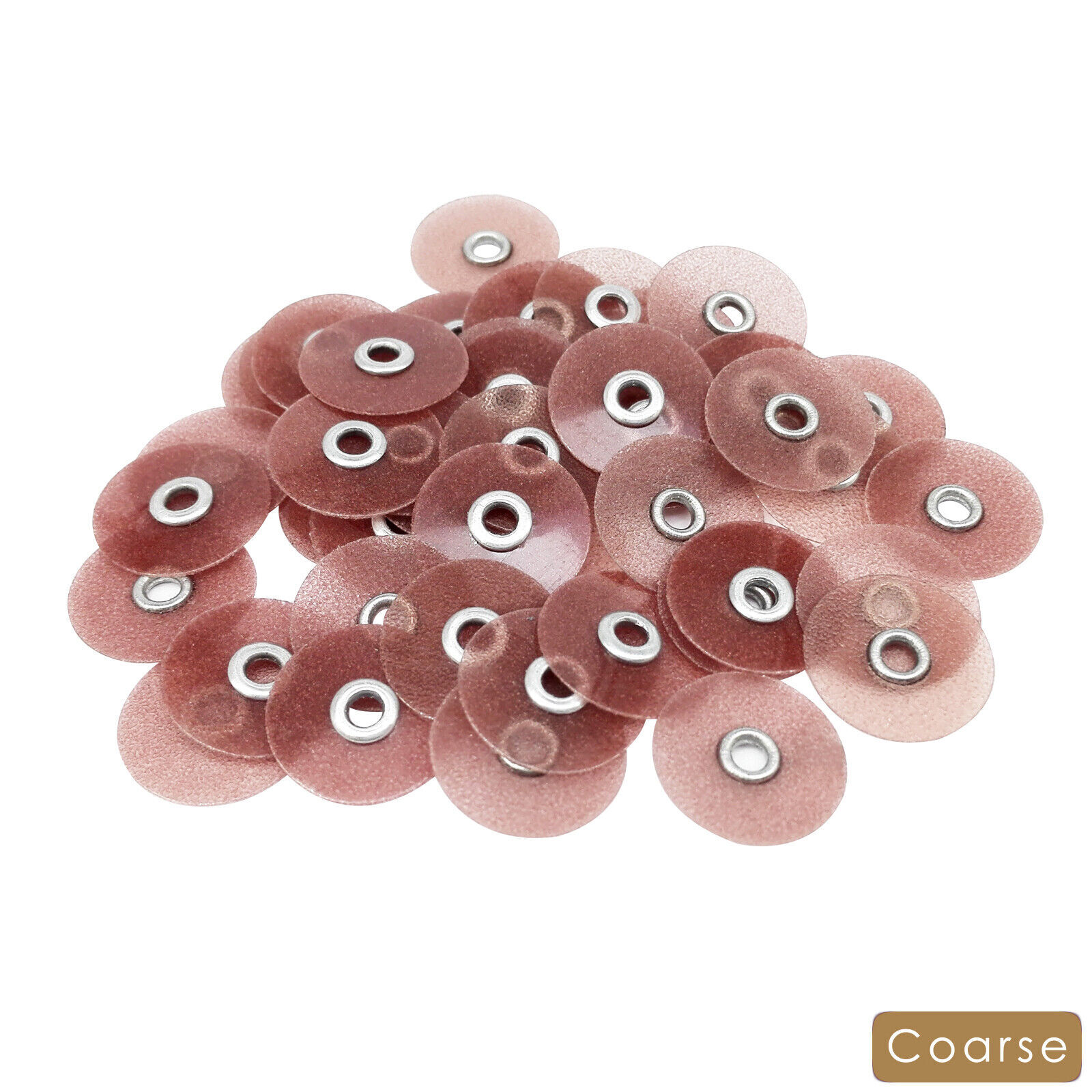 100 Pcs Dental Contouring Finishing Polishing Discs Disc Disk Coarse/Medium/Fine
