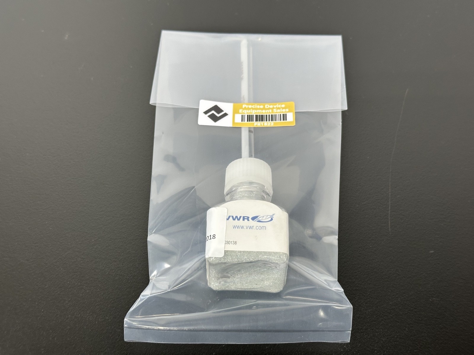 VWR R66333 Glass Laboratory Hydrometer Density Meter w/ Storage Bottle