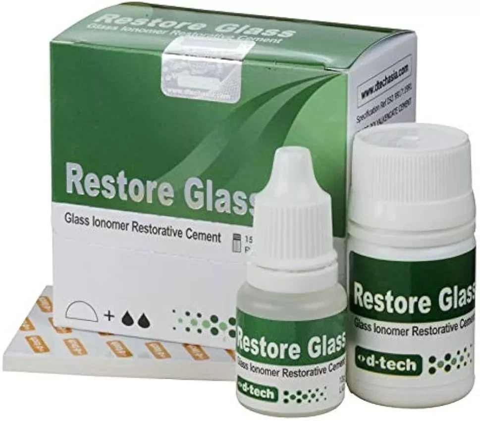 D Tech Restore Glass Ionomer Restorative Cement Dental Material