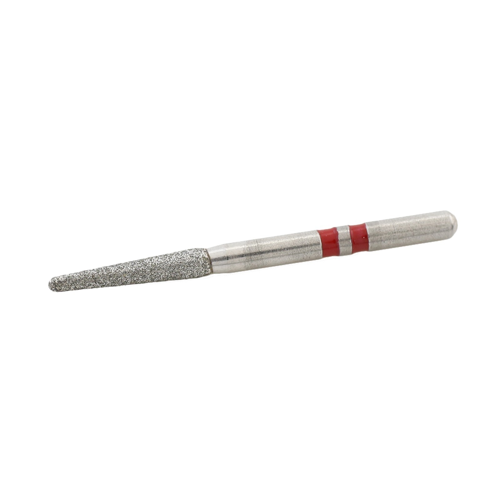 Dental Zirconia Diamond Burs Z856/016 Fine FG Bur Round End Taper High Speed Red
