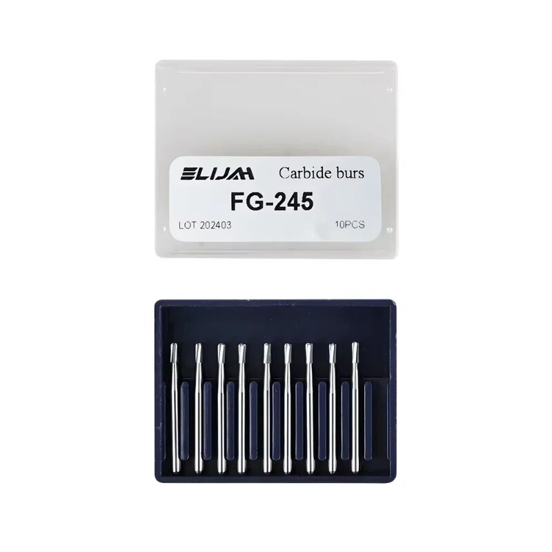 Dental Round Tungsten Carbide FG Bur For Surgical High Speed Handpiece 10Pcs/Box