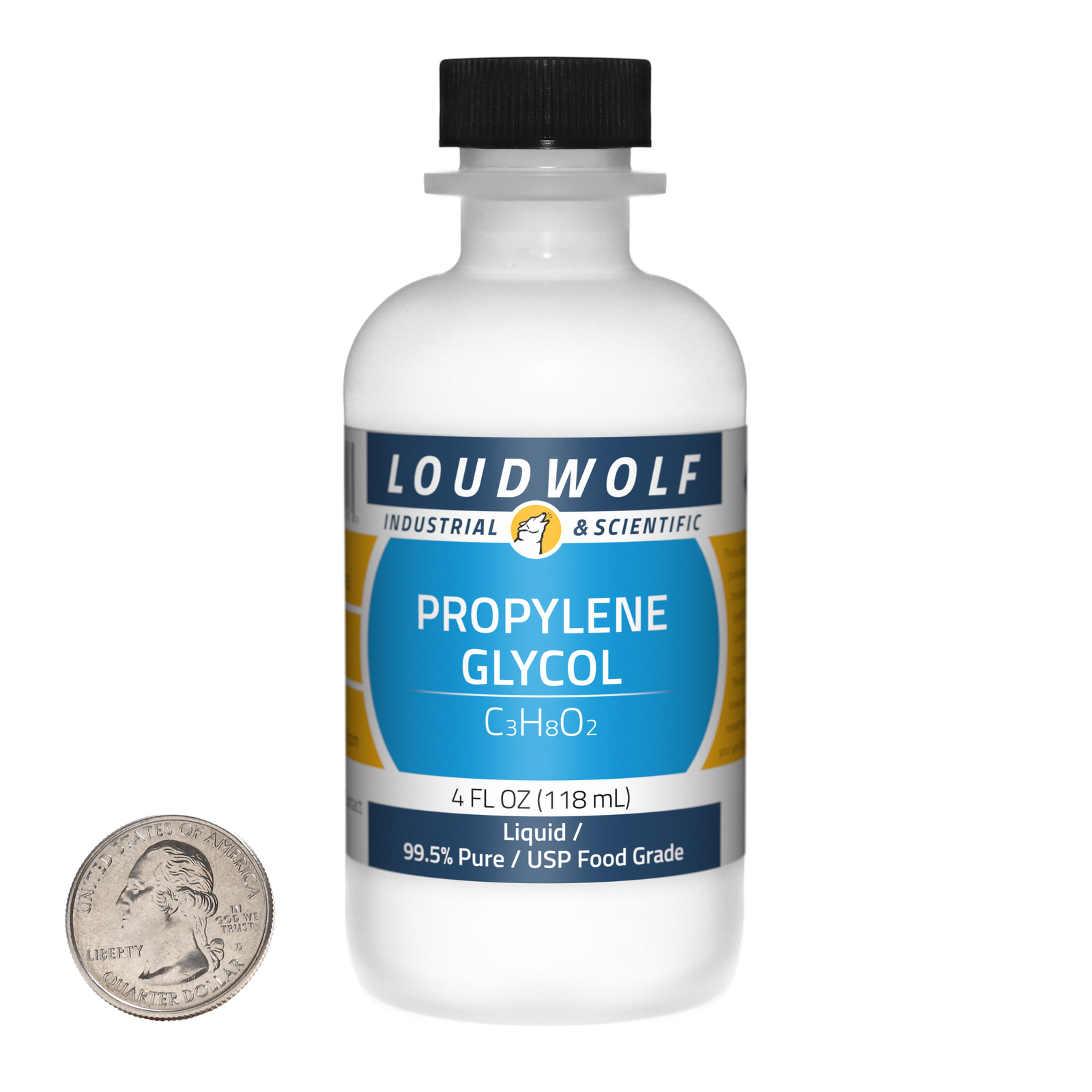 Propylene Glycol / 4 Fluid Ounce Bottle / 99.5% Pure USP Food Grade / Liquid