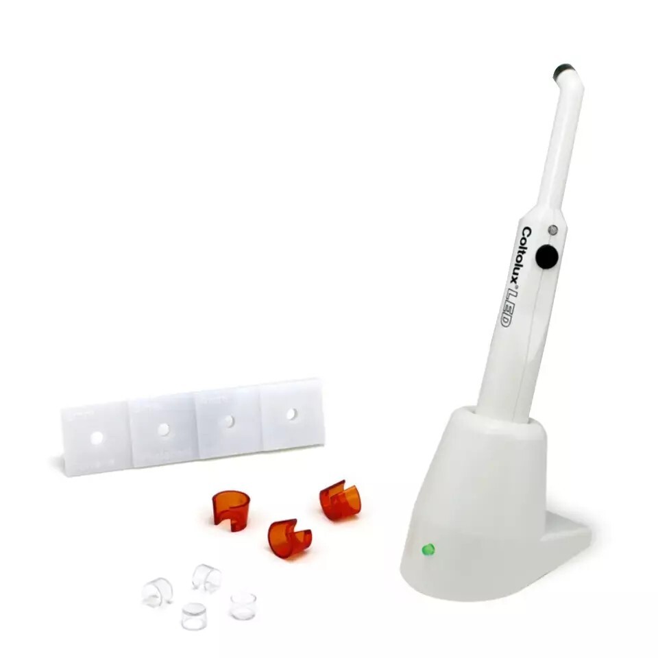 Coltene Coltolux Dental LED Curing Light Cordless Pen-Style Slim Tape Probe.