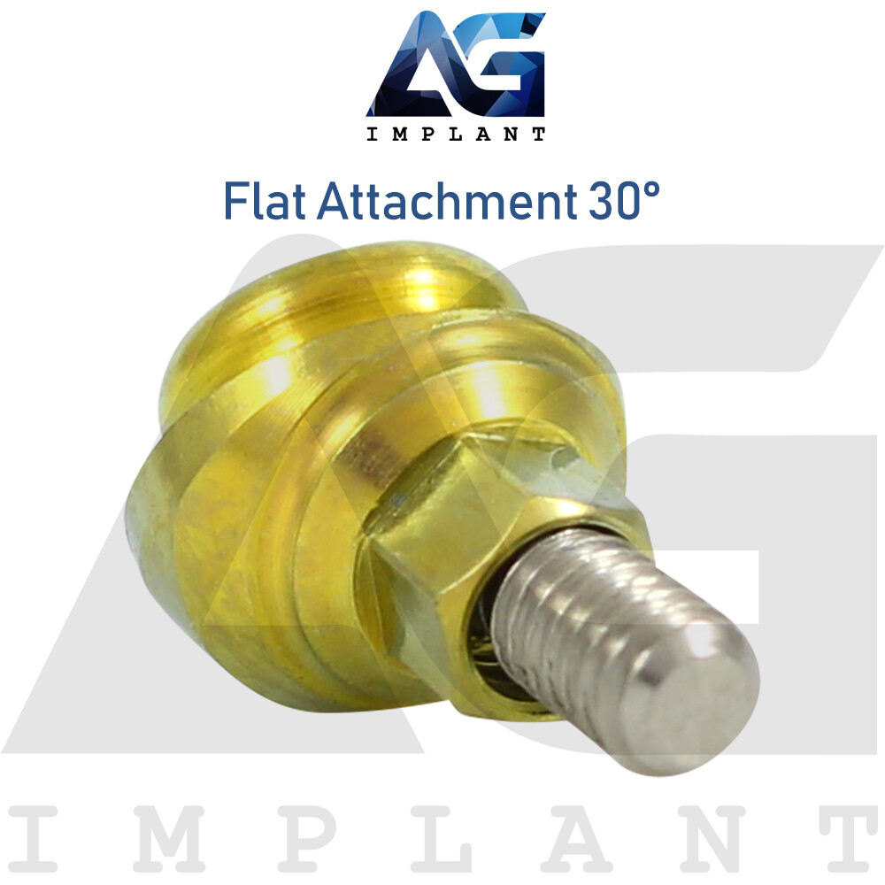 5 Angled 30° Flat Attachment Titanium Prosthetic System Narrow Platform (NP)