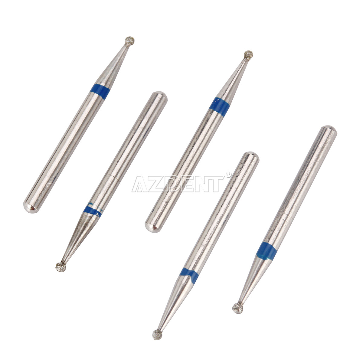 100Pc/200Pc AZDENT Dental Diamond Burs polishing Kit FG for High Speed Handpiece