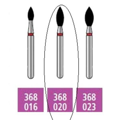 House Brand FG 368.020 Coarse Football Diamond Burs 10/Pk